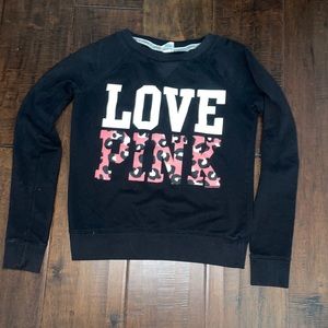 Long Sleeve Pink Sweater